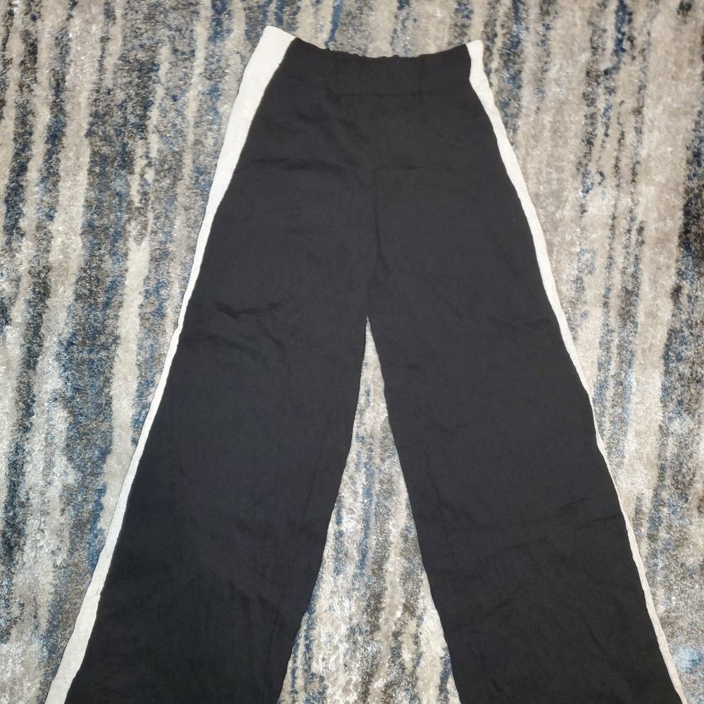 Kendall + Kylie Contrast Wide Leg Pant || XS || NWT - Picture 2 of 15